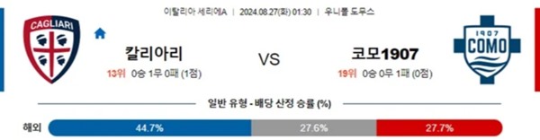 2024-08-27 칼리아리 vs 코모