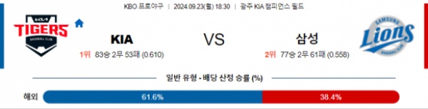 2024-09-23 KIA vs 삼성