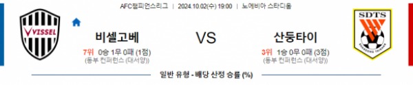 2024-10-02 비셀고베 vs 산둥타이산